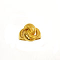 Classic 18k Yellow Gold Italian Twist Ring
