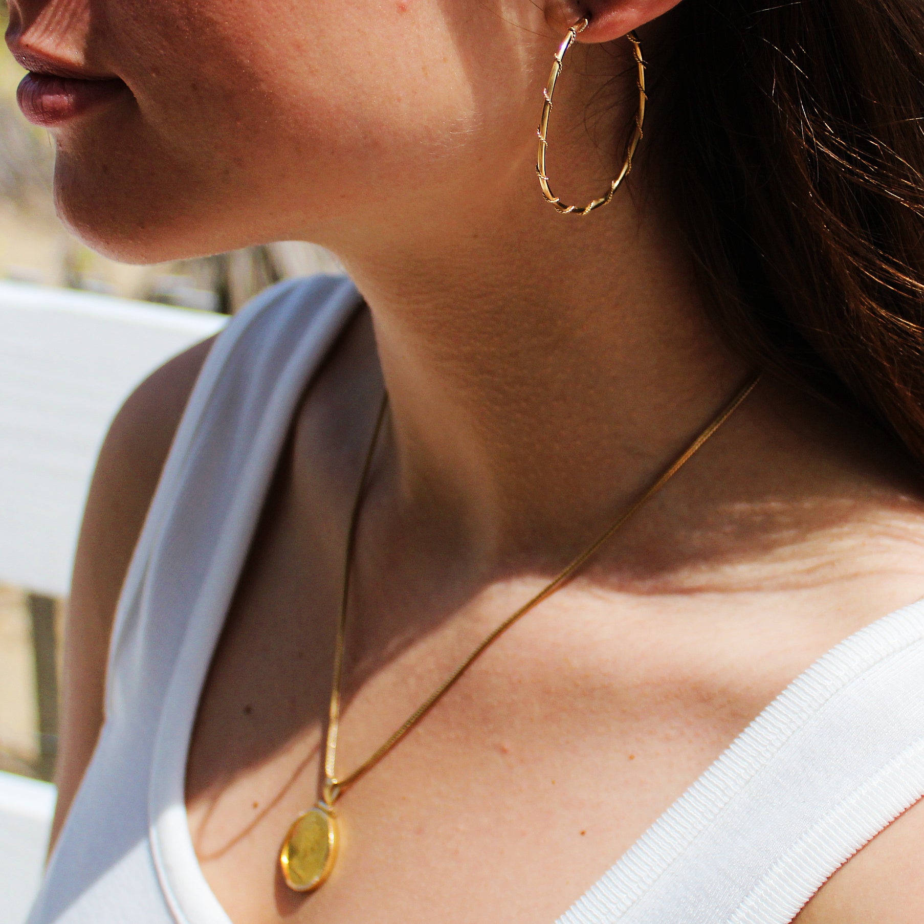 1982 $10 Gold Maple Leaf Canadian Coin Necklace