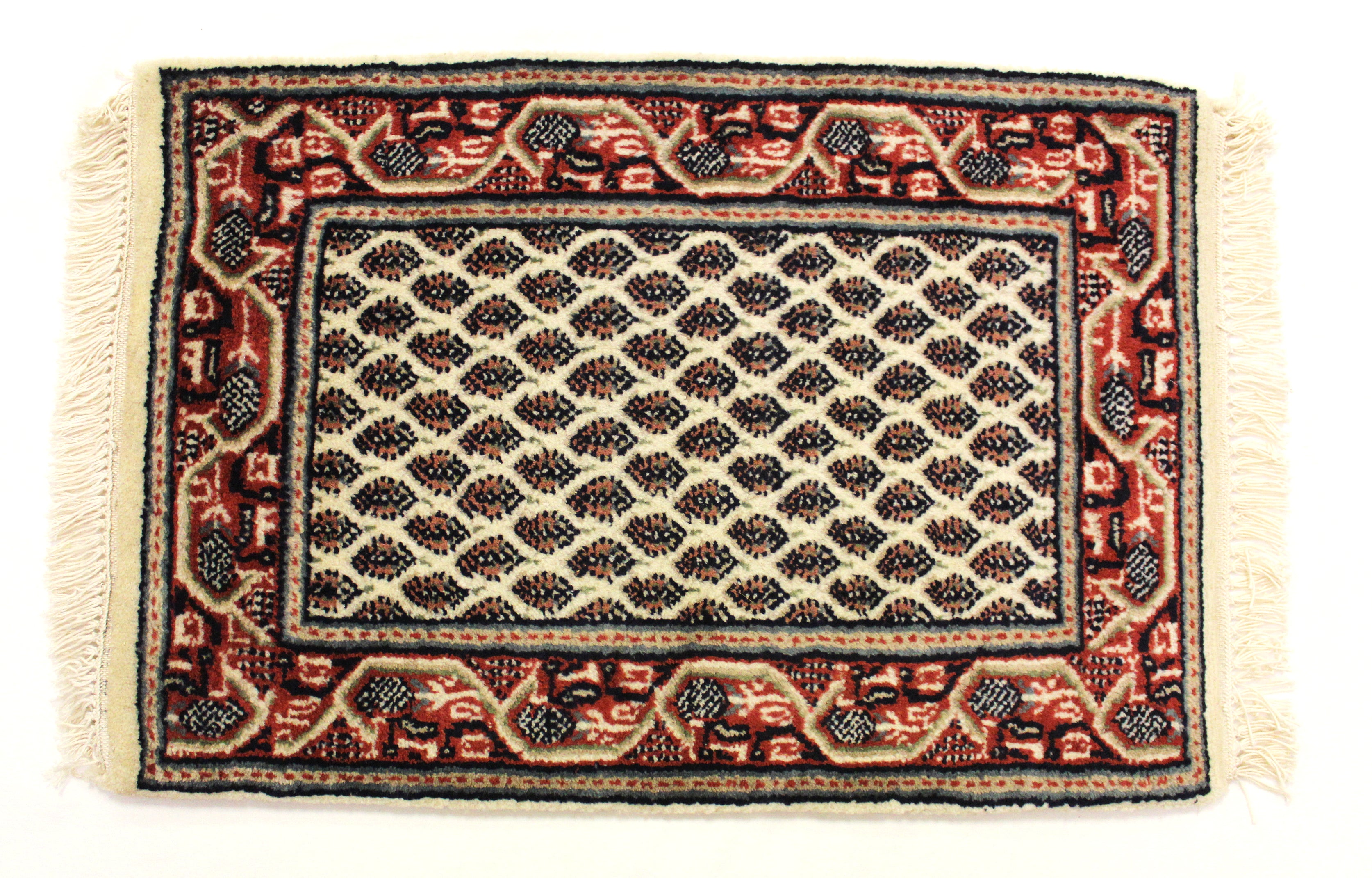 Persian Design Car Mat 1"x2" Rugs differ in color